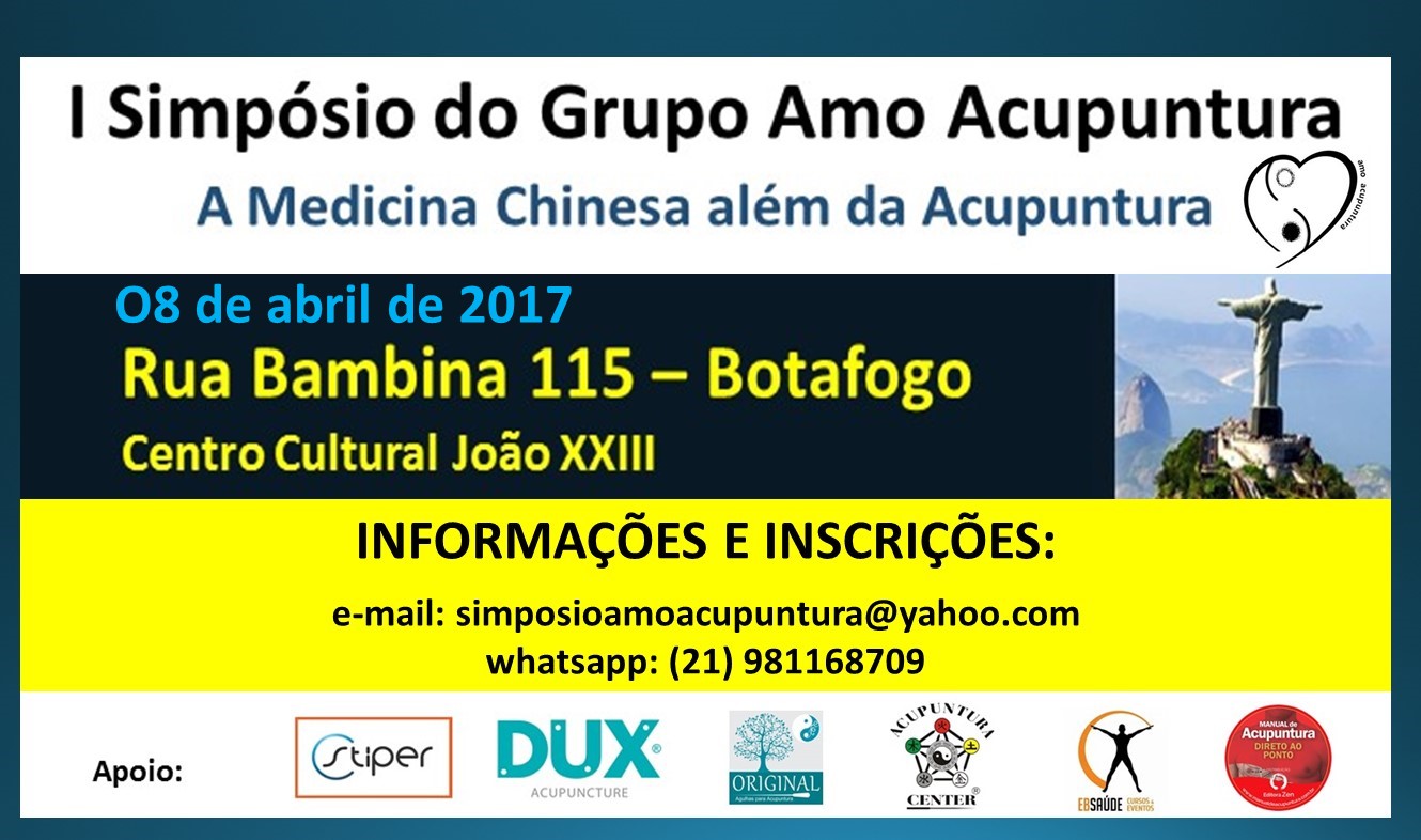 Palestra Bioeletrografia x Acupuntura no RJ - Prof. Cláudia Damasceno - 08 de abril de 2017
