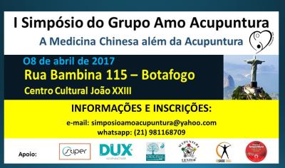 I Simp&oacute;sio do Grupo Amo Acupuntura
