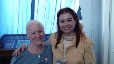 Dra. Selma e pesquisadora Kumaris(Rússia) Dra. Selma e pesquisadora Kumaris(Rússia)